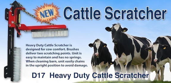 Heavy Duty Cattle Scratcher