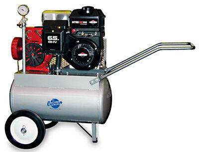 Original PortaMilker Base Unit w/ 6.5 HP Gas Engine for TWO Buckets