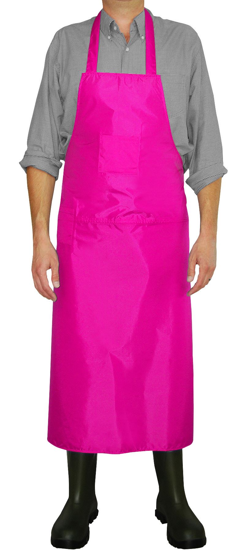 Coburn Nylon Dairy Apron - Available in White or Neon Pink