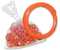 Orange Poultry Bands--9/16" ID--Pkg/50
