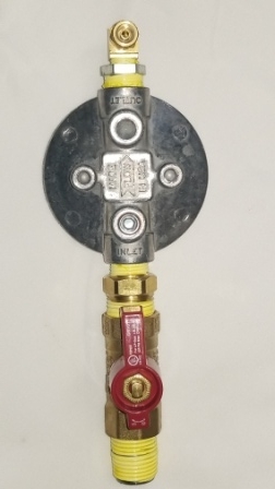 Oil Filter Housing with 1/2" Ball Valve