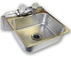 SS Hand Sink w/ Faucet Set