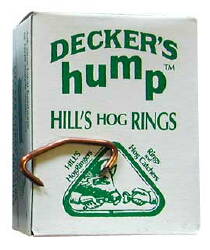 Hill's Hump #3 Hog Rings--Box/100