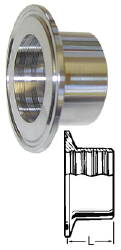 Concentric Reducing Ferrule--2" to 1.5"