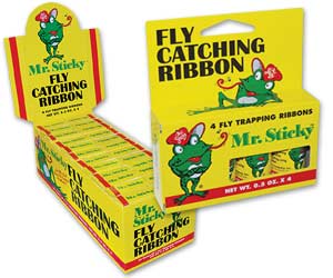 Mr. Sticky Fly Ribbon 4-Pack--Cs/24