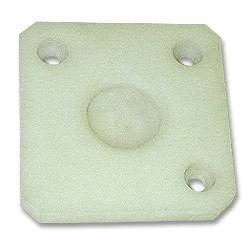 White Nylon Wear Pad for Hose Support Arms