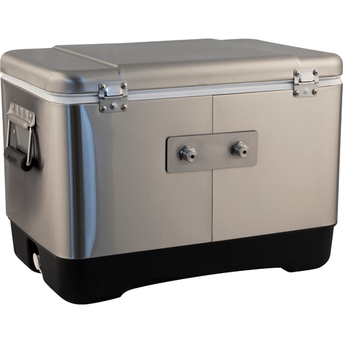 KOMOS® Stainless Steel Draft Box (2 Tap) - Rear Entry