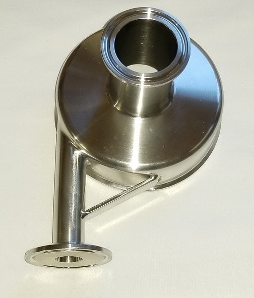 Replacement milk pump housing for Surge with Tri Clamp