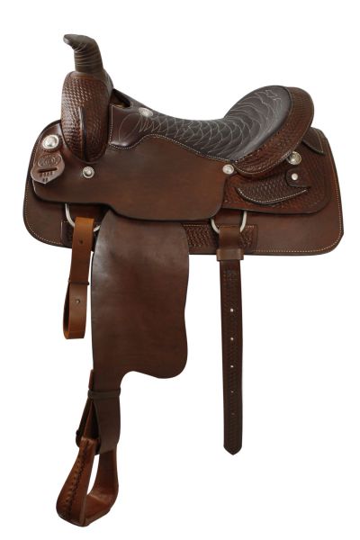 Roping Style Saddle with FULL Quarter Horse Bars