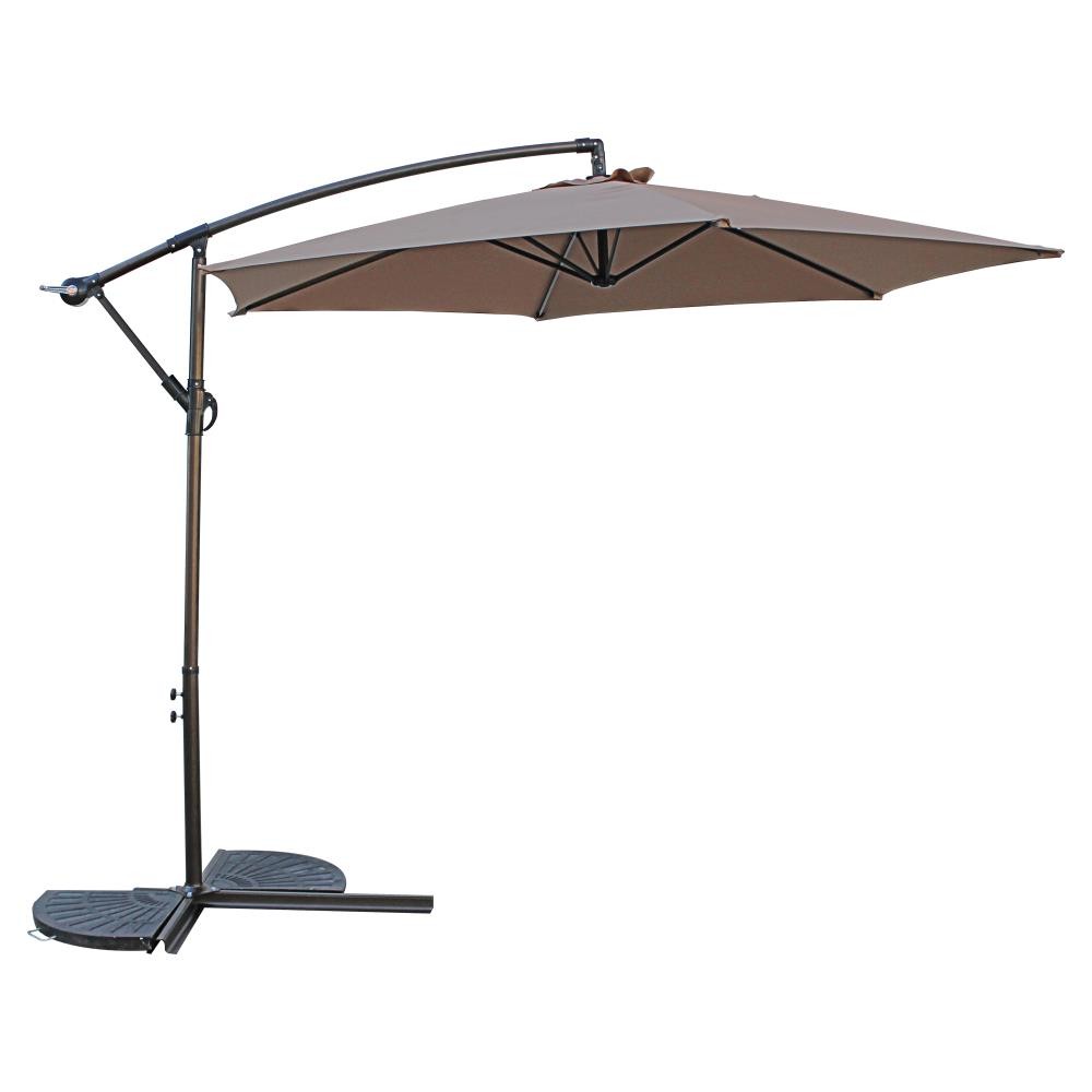 Sanibel 10-Foot Cantilever Crank Umbrella (5 Colors Available)