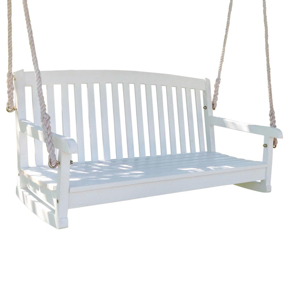 Rancho Acacia Outdoor 2-seater Hanging Swing (5 Colors Available)