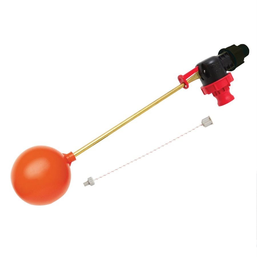 Xcess 3 / 4" & 1" Trough Valve with Cord, Nipple & Float Ball
