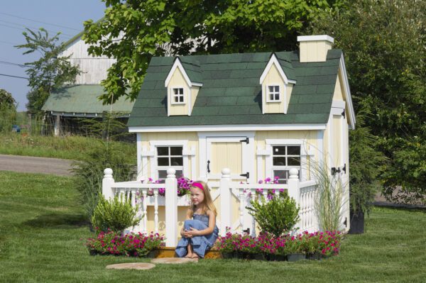 Cape Cod Playhouse Kit (Multiple Sizes Available)