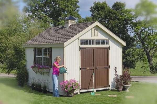Colonial Williamsburg Garden Shed (Multiple Sizes Available)