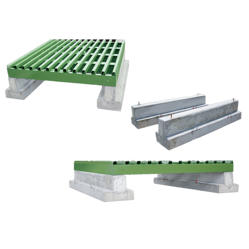Concrete Base Set for Cattle Guard (Multiple Sizes Available)