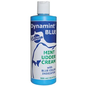 Dynamint Blue Udder Cream 500ml Bottle or Case of 12