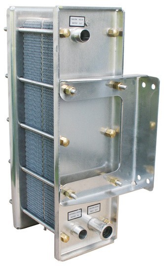Eco 55-Plate Dual Pass Cooler with Bracket