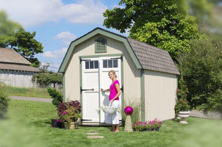 Colonial Greenfield Garden Shed (Multiple Sizes Available)