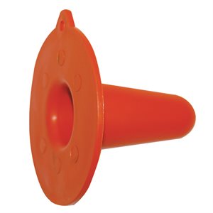 Orange Plastic Inflation Plug - Pack of 10