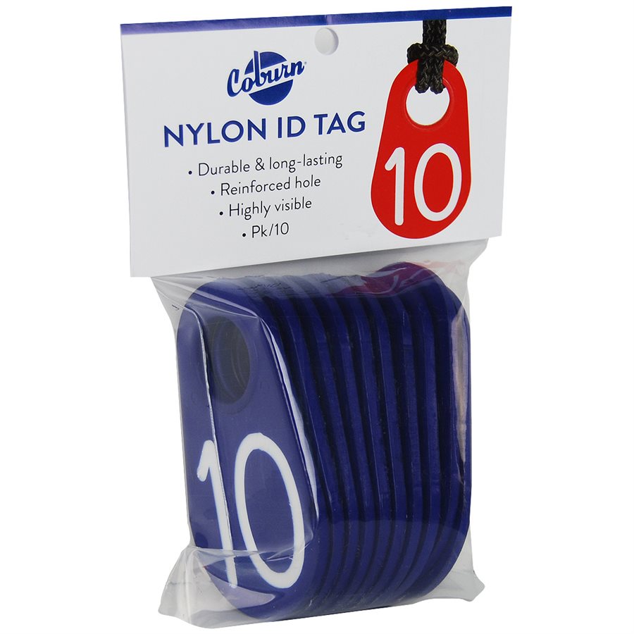 Coburn Nylon Neck Tags - Prepackaged Groups of 10