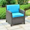 outdoor deep seating chairs and loveseats