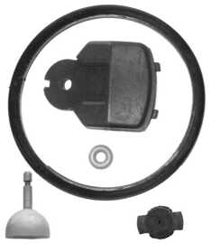 Rubber Parts kit for Kleen Flo 300 Milking Unit with shutoff
