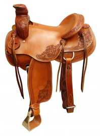 16" Showman ® Argentina cow leather roper saddle