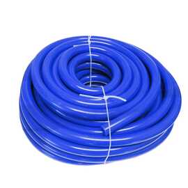 3/4" Blue Silicone tubing, HD 7MM sidewall - Foot or 100' Roll