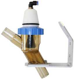 3/4" Radel curb mount shutoff assembly , air operated