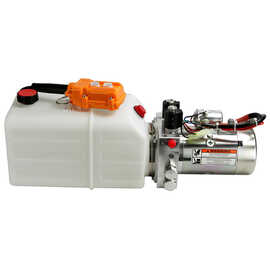 CHIEF POWER UNIT, SINGLE ACTING, 2 GALLON, 1.3 GPM, 2500 PSI, 0.128 CID WITH REMOTE