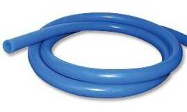 Blue Custom-Cut 3/4" Silicone Tubing--Foot
