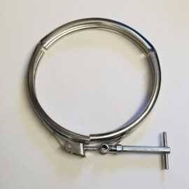 Housing clamp for Kleen Flo T-Style # 8 milk pump