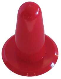 Red Plastic Inflation Plug - Pack of 10