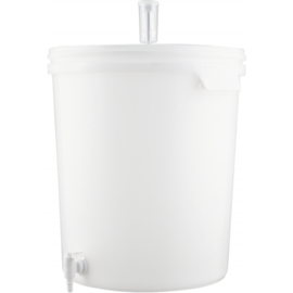 Plastic Bucket Fermenter With Spigot - 7.9 Gallons (30 L)
