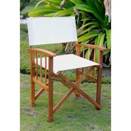 Rancho Acacia Directors Chair with Mission Style Arms