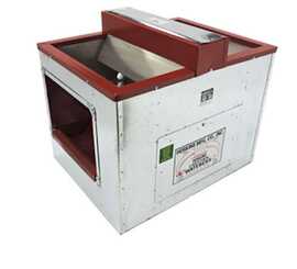 33 Gallon Automatic Stainless Steel Heated Hog and Cattle Waterer  - 28" Height