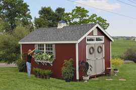 Colonial Williamsburg Garden Shed (Multiple Sizes Available)