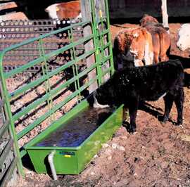 Green Painted Water Trough (Multiple Sizes Available)