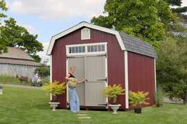 Colonial Woodbury Garden Shed (Multiple Sizes Available)