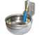 Large Round Stainless Steel Super Flow Water Bowl