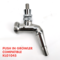 NukaTap Stainless Steel Beer Faucet - Stealth Bomber