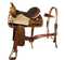Double T pleasure saddle with matching headstall and breast collar