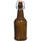 Flip Top Bottles - EZ Cap 16 oz Amber