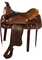 Roping Style Saddle made by Circle S Saddlery with FULL Quarter Horse Bars