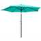 Sanibel Aluminum Tilt and Crank 8' Outdoor Umbrella (12 Colors Available)
