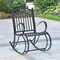 Sutton Iron Rocking Chair - Antique Black