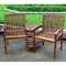 Hialeah Conversation Double Chair and Table