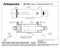 Magister 5" bore x 8" stroke cross tube hydraulic cylinder - WCT 5x8