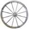 White Wash Decorative Wagon Wheel - 30"