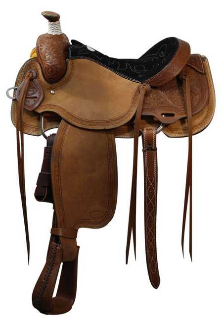 16" Showman™ Roper style saddle.